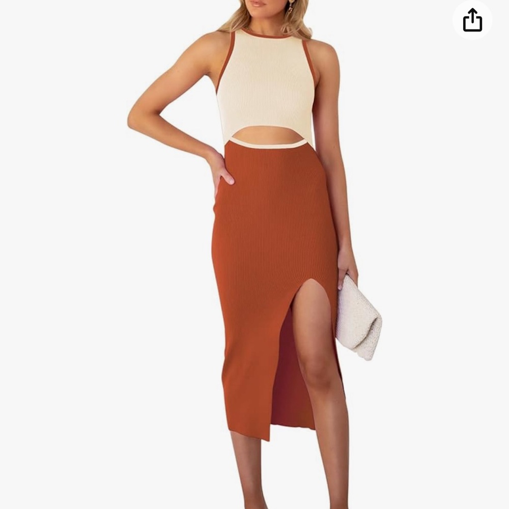 Spandex cut out Dress